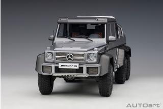 Mercedes-Benz G63 AMG 6x6 designo platinum magno AutoArt 1:18