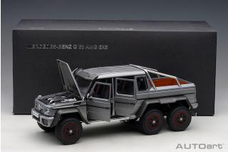 Mercedes-Benz G63 AMG 6x6 designo platinum magno AutoArt 1:18