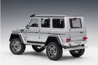 MERCEDES-BENZ G 500 4X4 2 2016 (SILVER) (COMPOSITE MODEL/FULL OPENINGS) AUTOart 1:18