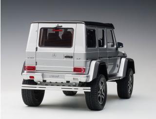 MERCEDES-BENZ G 500 4X4 2 2016 (SILVER) (COMPOSITE MODEL/FULL OPENINGS) AUTOart 1:18