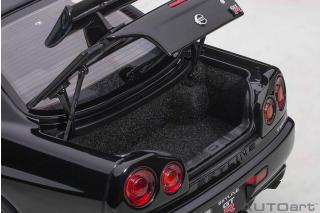 Nissan Skyline GT-R (R34) 2001 V-Spec II (black pearl) (composite model/full openings) AUTOart 1:18 Composite