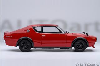 Nissan Skyline 2000 GT-R 1973 (KPGC110) TUNED VERSION (red) (composite model, total 4 openings) AUTOart 1:18