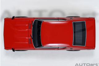 Nissan Skyline 2000 GT-R 1973 (KPGC110) TUNED VERSION (red) (composite model, total 4 openings) AUTOart 1:18