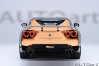 Nissan GT-R50 BY ITALDESIGN  GOODWOOD VERSION 2020 (liquid kinetic grey/energetic sigma gold ) (composite model/two doors openings, total 4 opening) AUTOart 1:18 Composite