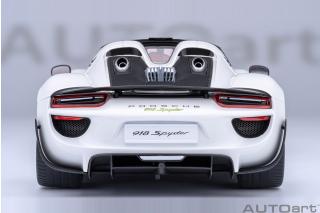 PORSCHE 918 SPYDER WEISSACH PACKAGE (WHITE/RED) AUTOart 1:18