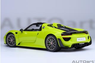 PORSCHE 918 SPYDER WEISSACH PACKAGE (ACID GREEN) AUTOart 1:18