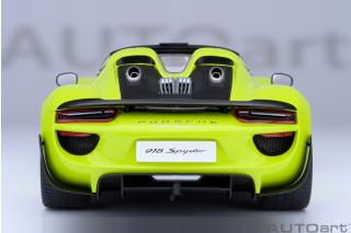 PORSCHE 918 SPYDER WEISSACH PACKAGE (ACID GREEN) AUTOart 1:18