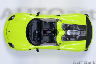 PORSCHE 918 SPYDER WEISSACH PACKAGE (ACID GREEN) AUTOart 1:18