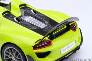 PORSCHE 918 SPYDER WEISSACH PACKAGE (ACID GREEN) AUTOart 1:18