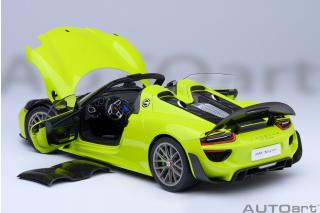 PORSCHE 918 SPYDER WEISSACH PACKAGE (ACID GREEN) AUTOart 1:18