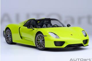 PORSCHE 918 SPYDER WEISSACH PACKAGE (ACID GREEN) AUTOart 1:18