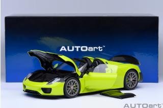 PORSCHE 918 SPYDER WEISSACH PACKAGE (ACID GREEN) AUTOart 1:18