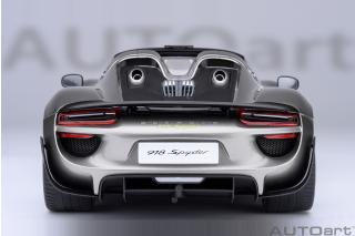 PORSCHE 918 SPYDER WEISSACH PACKAGE (LIQUID METAL SILVER) AUTOart 1:18