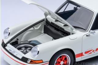 Porsche 911 Carrera 2.7 RS (Grand Prix white/red Stripes) AUTOart 1:18