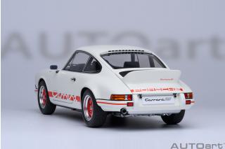 Porsche 911 Carrera 2.7 RS (Grand Prix white/red Stripes) AUTOart 1:18