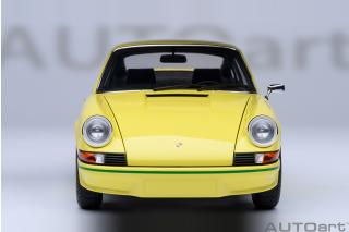 Porsche 911 Carrera 2.7 RS (Light yellow/green Stripes)   AUTOart 1:18