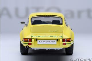 Porsche 911 Carrera 2.7 RS (Light yellow/green Stripes)   AUTOart 1:18