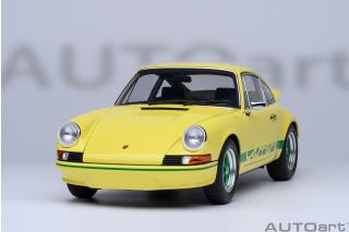 Porsche 911 Carrera 2.7 RS (Light yellow/green Stripes)   AUTOart 1:18