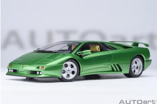 Lamborghini Diablo SE 30th Anniversary Edition (Verde Mic) (composite model/ full openings) AUTOart 1:18