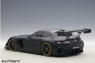 MERCEDES BENZ AMG GT3 PLAIN BODY VERSION (MATT BLACK) (COMPOSITE MODEL/2 DOOR OPENINGS) AUTOart 1:18