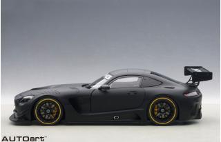 MERCEDES BENZ AMG GT3 PLAIN BODY VERSION (MATT BLACK) (COMPOSITE MODEL/2 DOOR OPENINGS) AUTOart 1:18