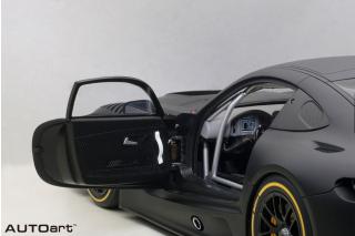 MERCEDES BENZ AMG GT3 PLAIN BODY VERSION (MATT BLACK) (COMPOSITE MODEL/2 DOOR OPENINGS) AUTOart 1:18