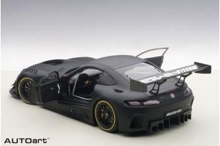 MERCEDES BENZ AMG GT3 PLAIN BODY VERSION (MATT BLACK) (COMPOSITE MODEL/2 DOOR OPENINGS) AUTOart 1:18