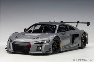 Audi R8 LMS Plain Body Version 2018 (nardo grey) (composite model/2 door openings) AUTOart 1:18