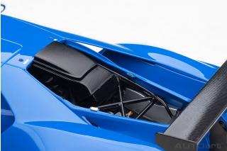 Ford GT LM Plain Body Version 2018 (lightning blue) (composite model/full openings) AUTOart 1:18