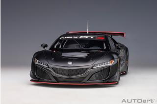 Honda NSX GT3 2018 matt black sealed body AutoArt 1:18