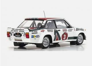 FIAT 131 ABARTH - 1978 - ALEN/KIVIMAKI - RALLY 1000 LAKES #2 Kyosho 1:18 Metallmodell