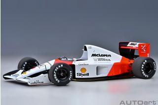 McLAREN HONDA MP4/6 1991 A.SENNA #1 (WITH McLAREN LOGO) AUTOart 1:18 Composite