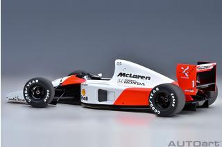 McLAREN HONDA MP4/6 1991 A.SENNA #1 (WITH McLAREN LOGO) AUTOart 1:18 Composite