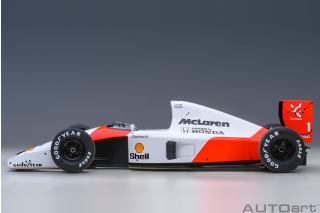 McLAREN HONDA MP4/6 1991 A.SENNA #1 (WITH McLAREN LOGO) AUTOart 1:18 Composite