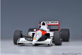 McLAREN HONDA MP4/6 1991 A.SENNA #1 (WITH McLAREN LOGO) AUTOart 1:18 Composite