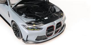 BMW M3 CS - 2023 - GREY METALLIC Minichamps 1:18 Metallmodell mit zu öffnenden Türen und Haube(n)