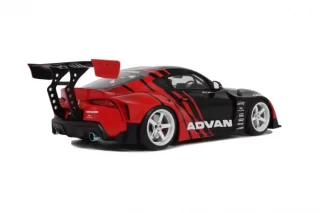 Toyota Supra GR by Advan Black 2020 GT Spirit 1:18 Resinemodell (Türen, Motorhaube... nicht zu öffnen!)