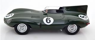 Jaguar D-Type Longnose Sieger 24h Le Mans 1955 Hawthorn/Bueb mit abnhembarer Haube auf der Beifahrerseite cmr