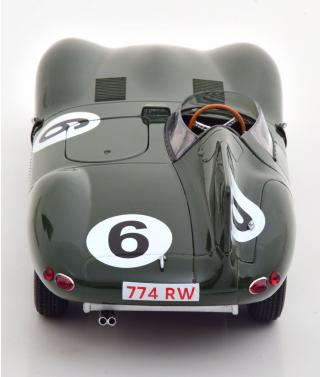 Jaguar D-Type Longnose Sieger 24h Le Mans 1955 Hawthorn/Bueb mit abnhembarer Haube auf der Beifahrerseite cmr