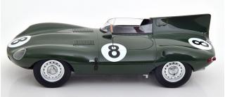 Jaguar D-Type Longnose No.8, 24h Le Mans 1955 Beauman/Dewis CMR 1:18 Metallmodell (Motorhaube... nicht zu öffnen!)