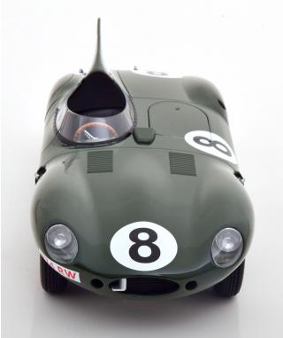 Jaguar D-Type Longnose No.8, 24h Le Mans 1955 Beauman/Dewis CMR 1:18 Metallmodell (Motorhaube... nicht zu öffnen!)