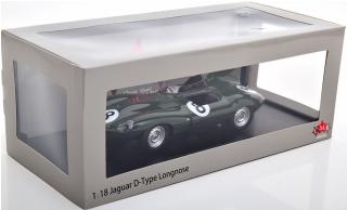 Jaguar D-Type Longnose No.8, 24h Le Mans 1955 Beauman/Dewis CMR 1:18 Metallmodell (Motorhaube... nicht zu öffnen!)