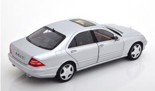 Mercedes S55 AMG W220 2000 silber Limited Edition 500 pcs. Norev 1:18 Metallmodell