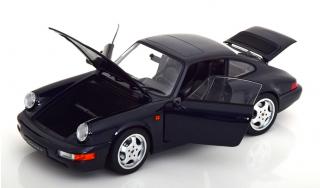 Porsche 911 (964) Carrera 4 Coupe 1990 dunkelblau-metallic Limited Edition 1000 pcs. Norev 1:18 Metallmodell