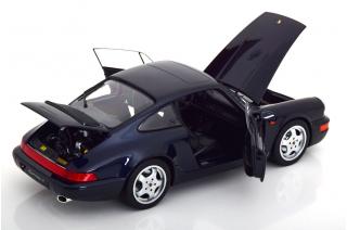 Porsche 911 (964) Carrera 4 Coupe 1990 dunkelblau-metallic Limited Edition 1000 pcs. Norev 1:18 Metallmodell