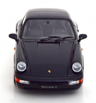 Porsche 911 (964) Carrera 4 Coupe 1990 dunkelblau-metallic Limited Edition 1000 pcs. Norev 1:18 Metallmodell