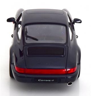 Porsche 911 (964) Carrera 4 Coupe 1990 dunkelblau-metallic Limited Edition 1000 pcs. Norev 1:18 Metallmodell