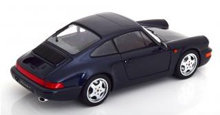 Porsche 911 (964) Carrera 4 Coupe 1990 dunkelblau-metallic Limited Edition 1000 pcs. Norev 1:18 Metallmodell