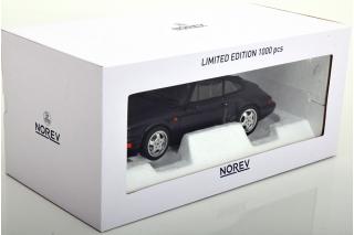 Porsche 911 (964) Carrera 4 Coupe 1990 dunkelblau-metallic Limited Edition 1000 pcs. Norev 1:18 Metallmodell