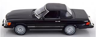 Mercedes 450SL R107 US-Version American Gigolo 1979 schwarz Limited Edition 1000 pcs. Norev 1:18 Metallmodell